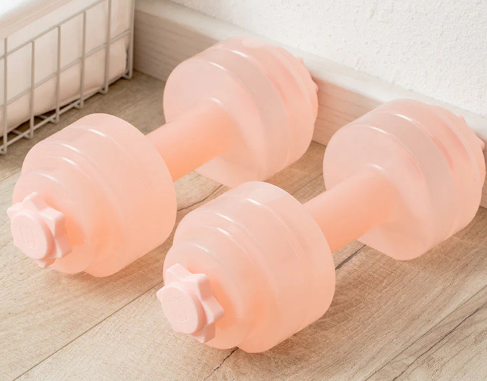 Fitness Water Dumbbell + Un Programme